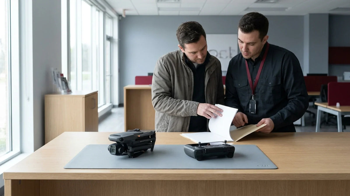 DJI Mavic 3 Enterprise matched to its approved repair scope
