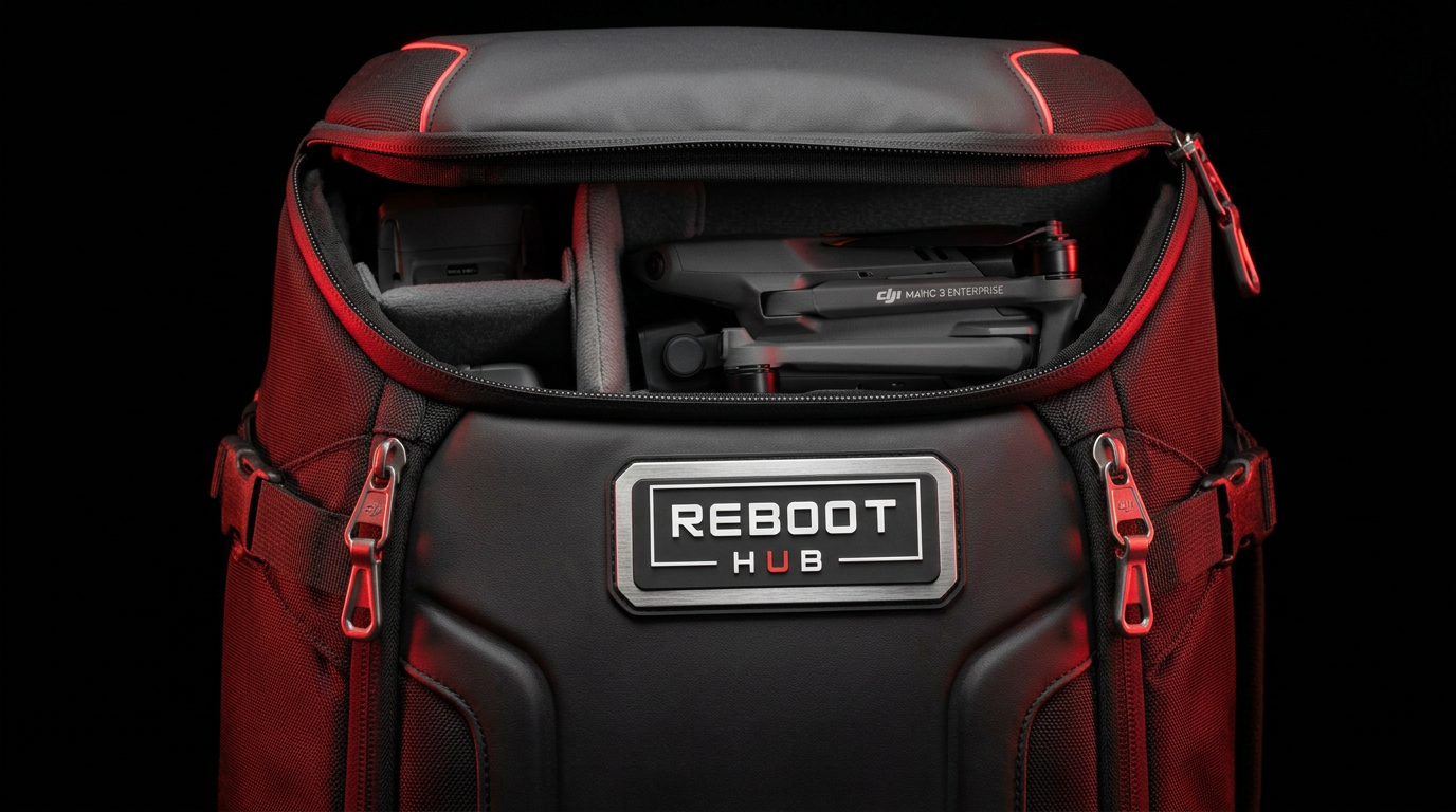 DJI drone bags cases and backpacks inspected by Reboot Hub
