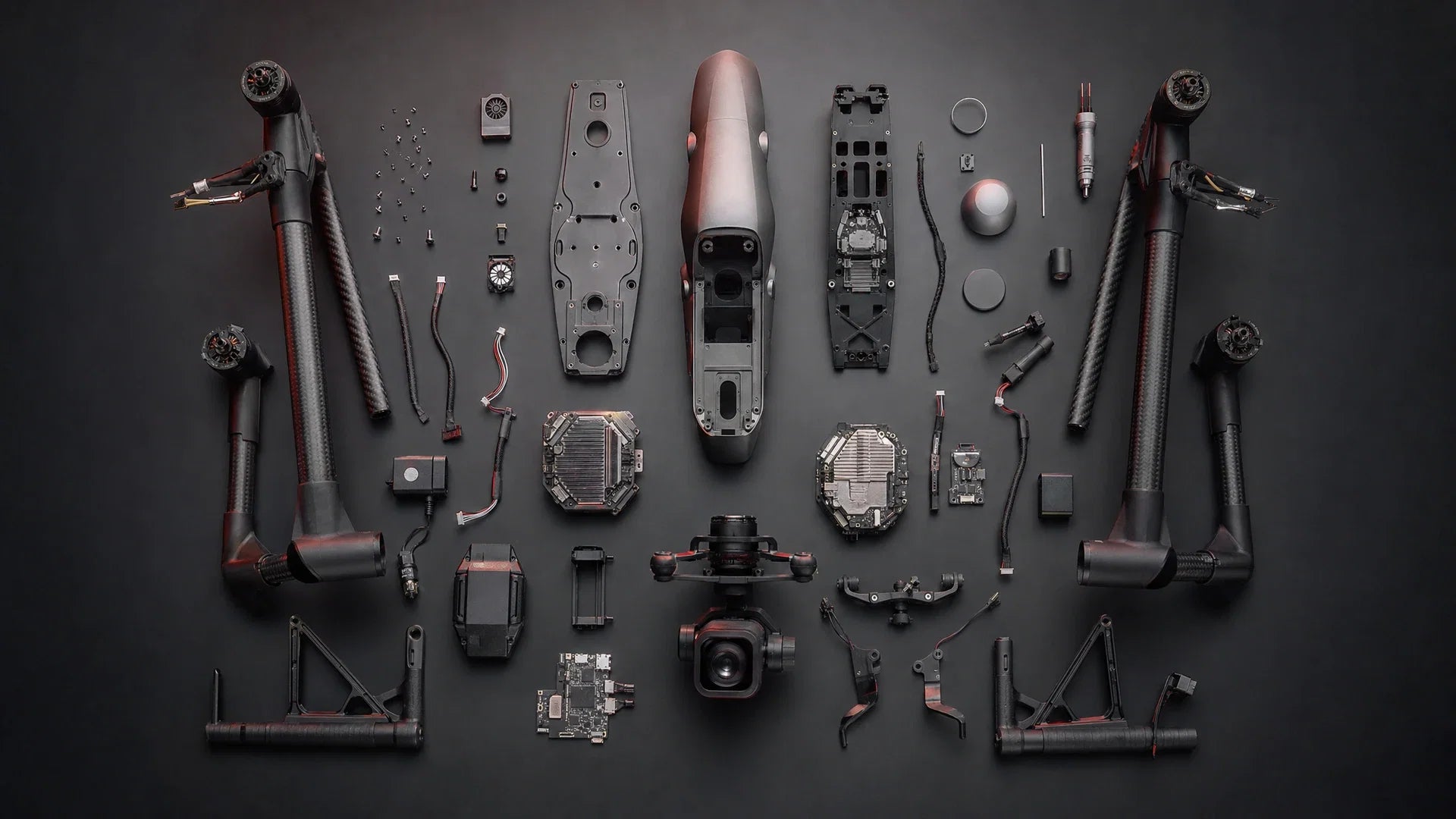 DJI Inspire 2 Parts replacement parts collection - Reboot Hub
