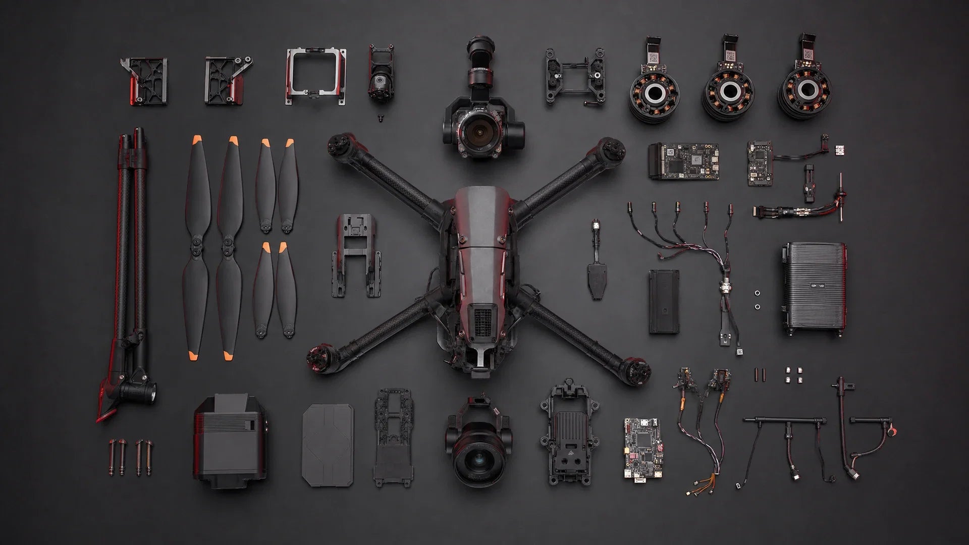 DJI Inspire 3 Parts replacement parts collection - Reboot Hub
