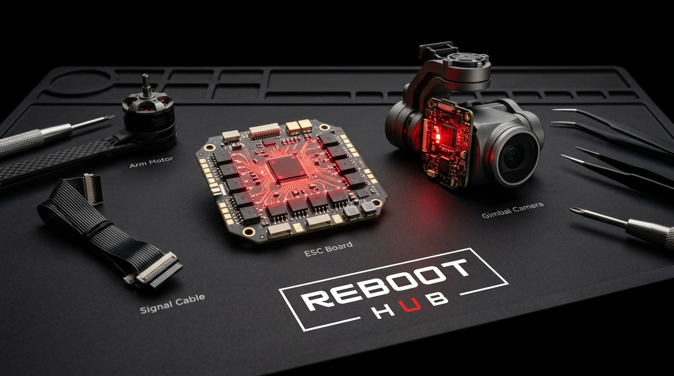 Genuine DJI Mavic Series spare parts — sourced by Reboot Hub
