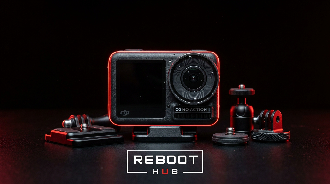Pre-owned DJI Osmo Action cameras inspected by Reboot Hub
