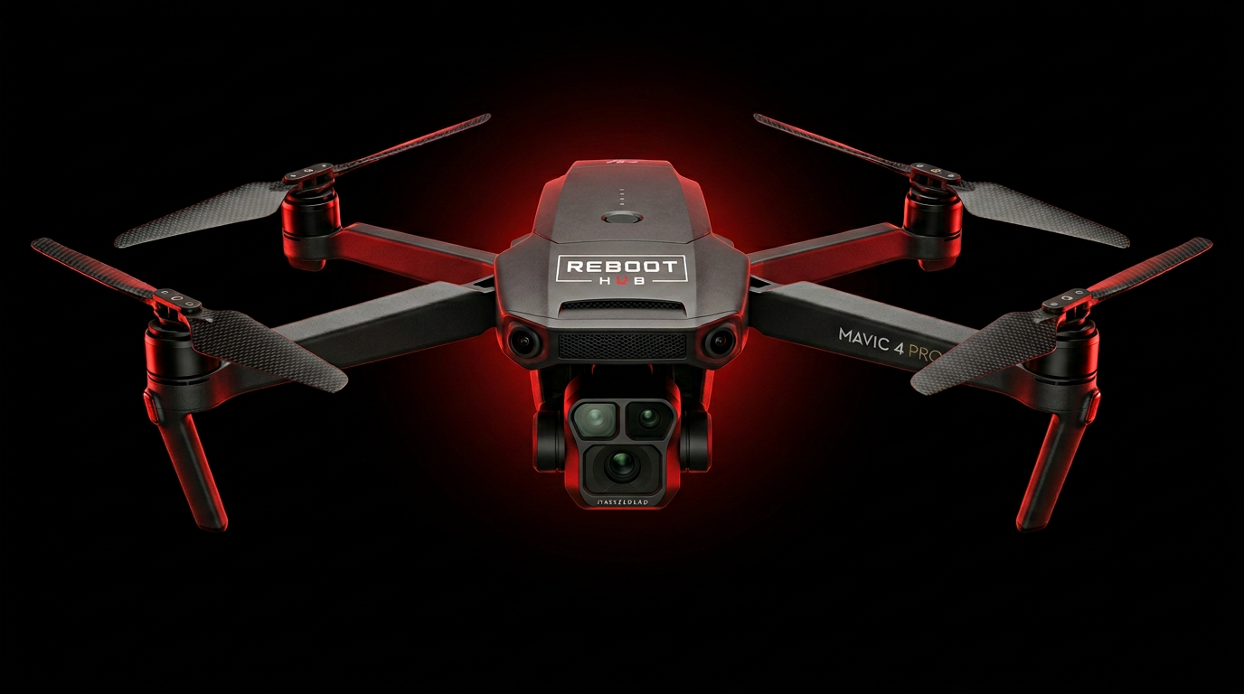 Pre-owned DJI drones and camera gear inspected by Reboot Hub
