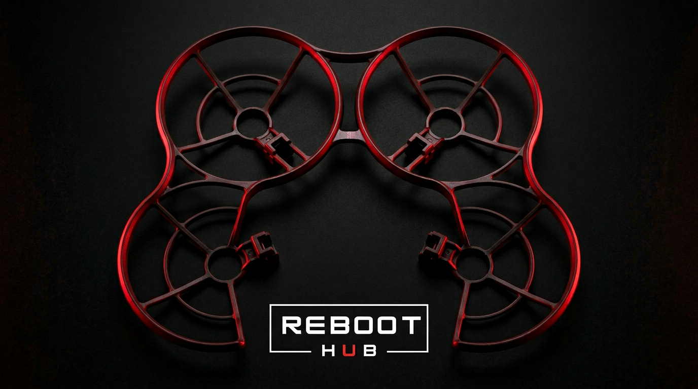 Genuine DJI drone propeller guards checked by Reboot Hub
