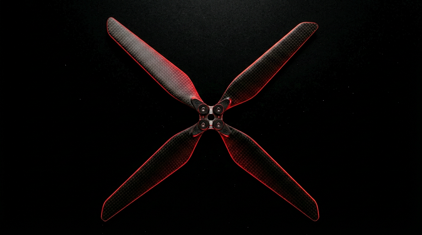 Genuine DJI drone propellers inspected by Reboot Hub
