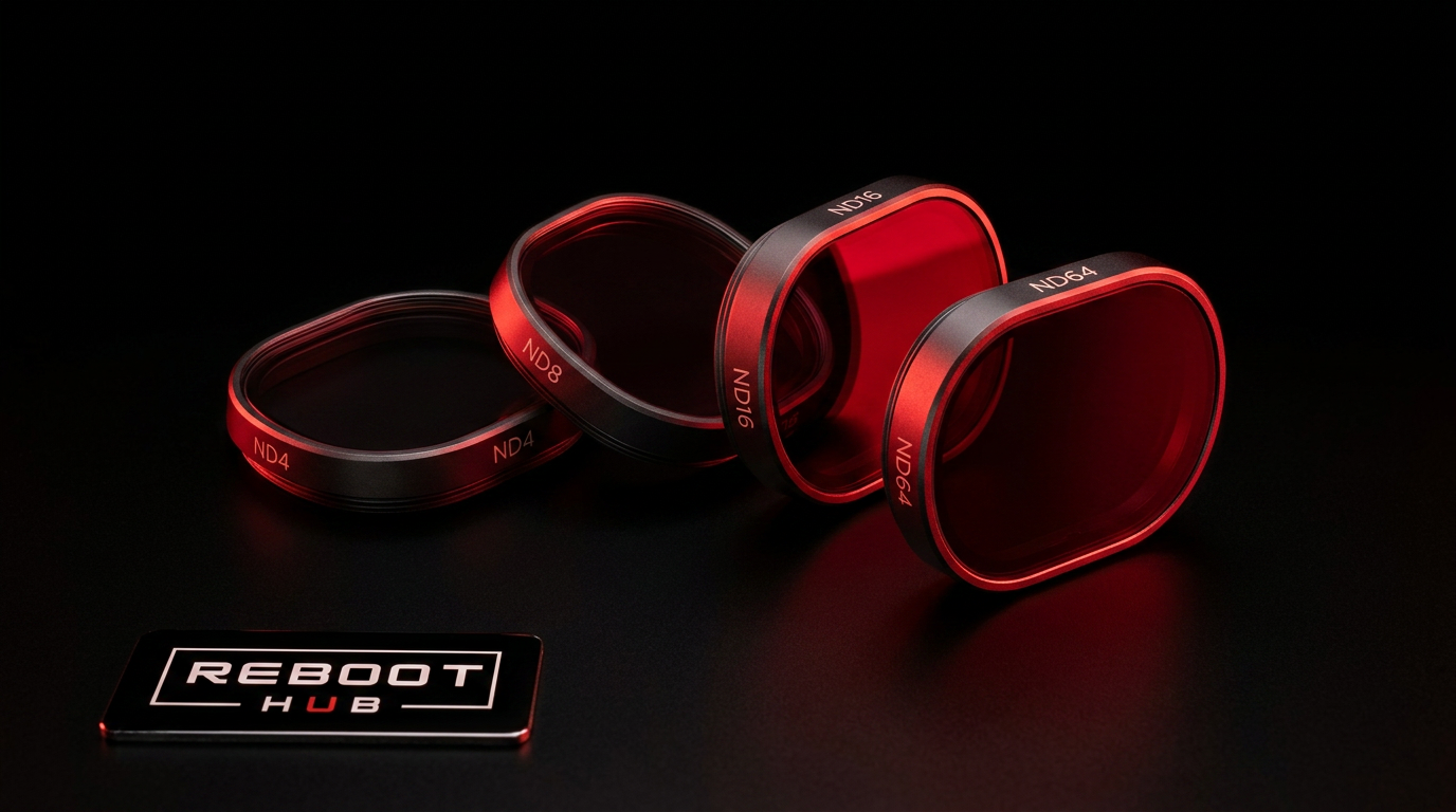 Genuine DJI ND filter sets inspected by Reboot Hub
