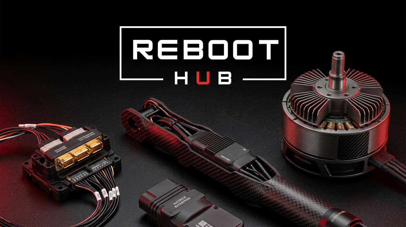 DJI Enterprise and OEM-pulled Matrice repair parts from Reboot Hub
