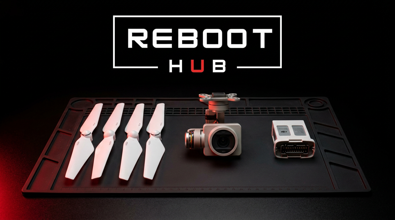 Genuine DJI Phantom Series spare parts — sourced by Reboot Hub
