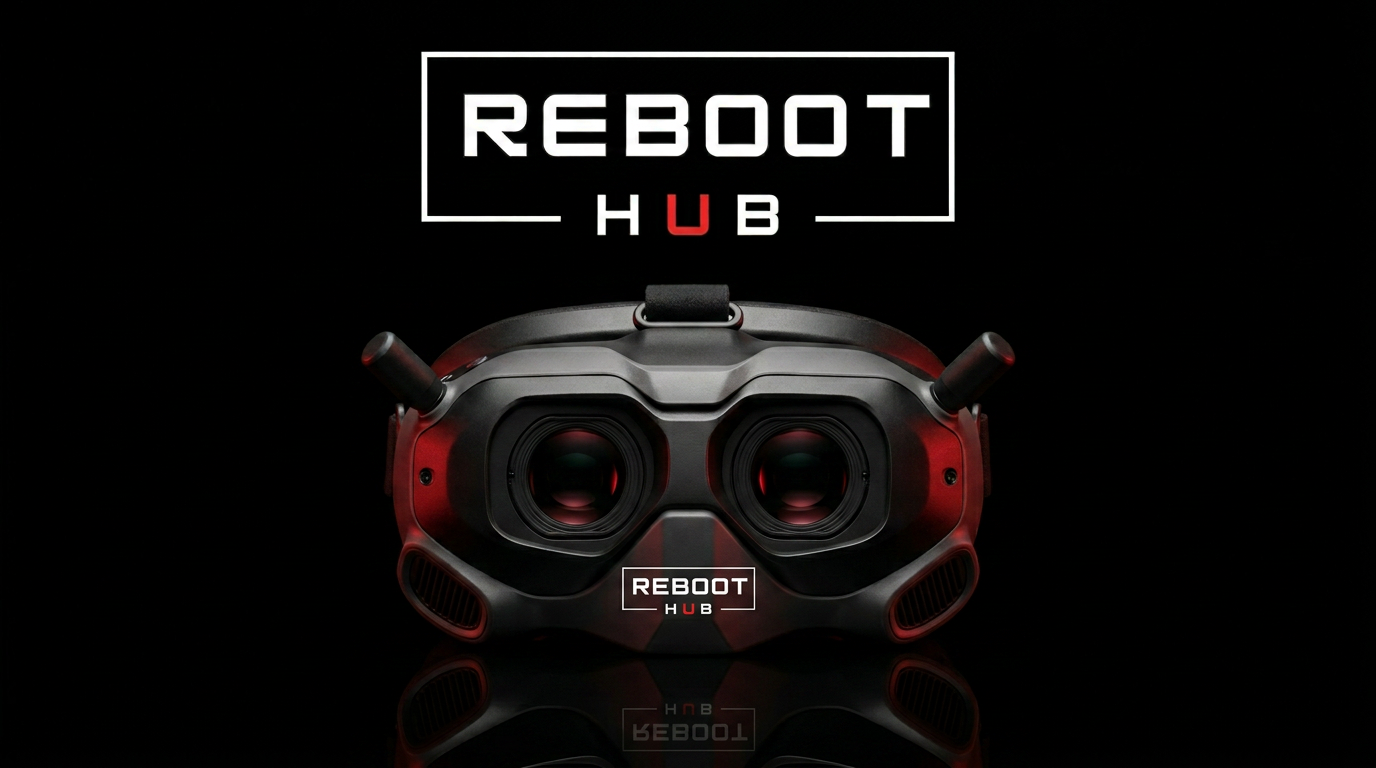 Pre-owned DJI Goggles and FPV headsets inspected by Reboot Hub
