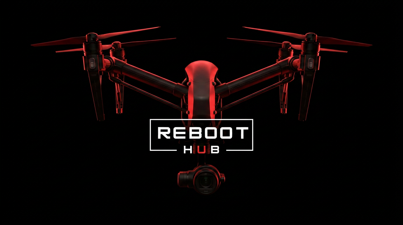 Pre-owned DJI Inspire Series cinema drones inspected by Reboot Hub
