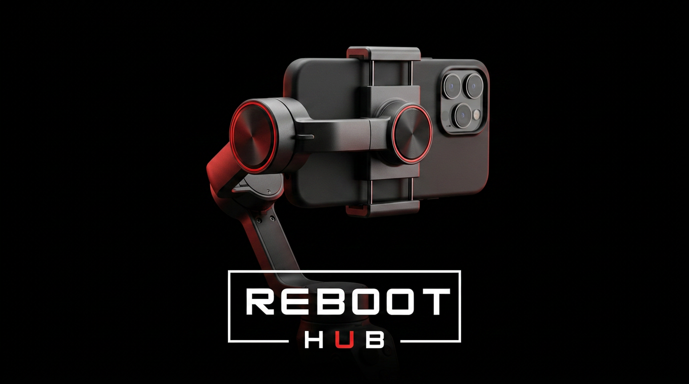 Pre-owned DJI Osmo Mobile smartphone gimbals inspected by Reboot Hub
