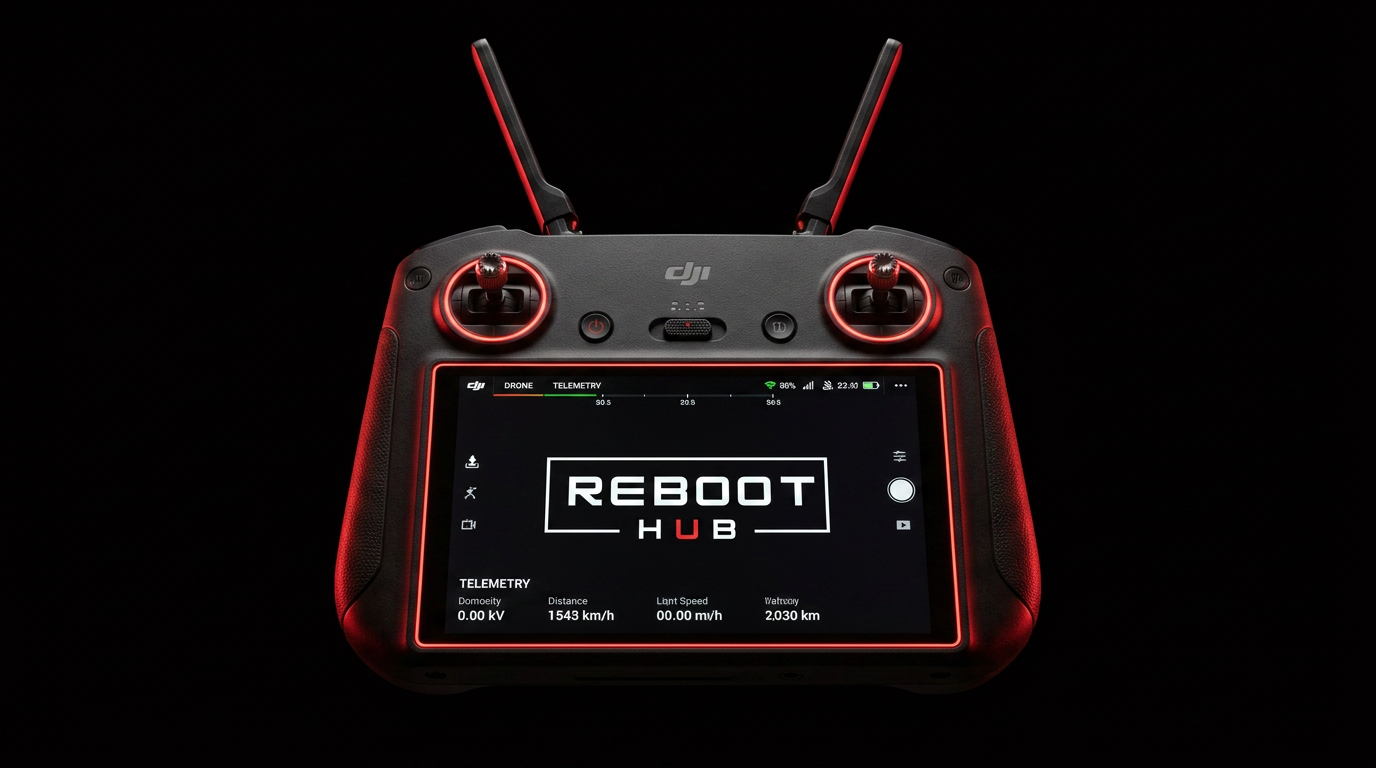Pre-owned DJI remote controllers inspected by Reboot Hub
