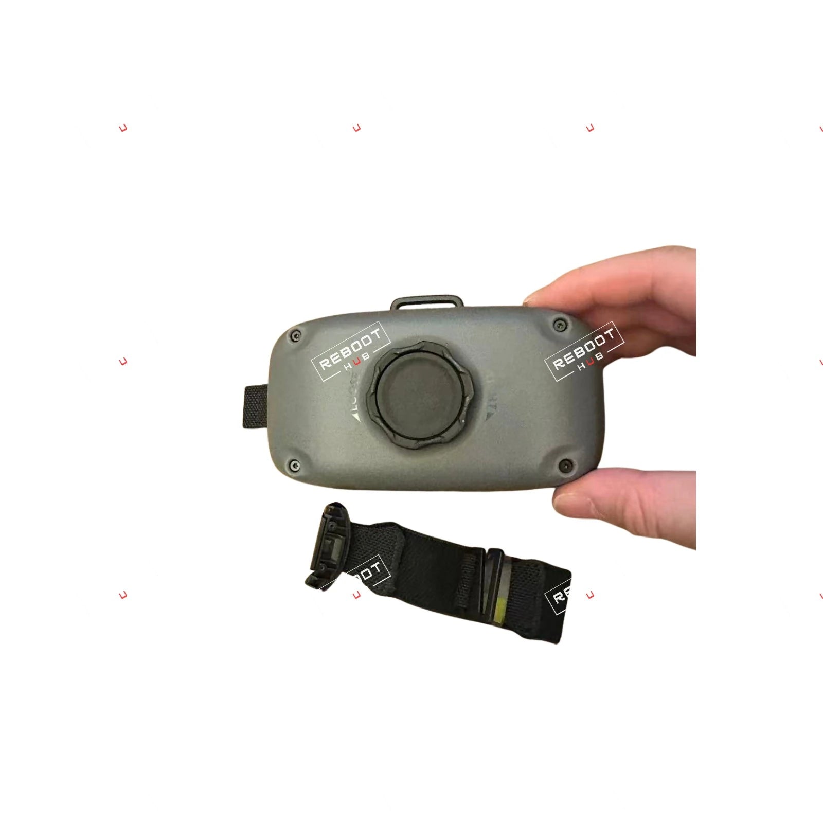 DJI Goggles Integra battery compartment adjustment knob and separate top strap