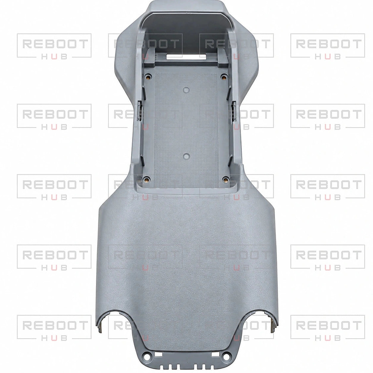 DJI Air 2S Aircraft Upper Cover close detail view on white with Reboot Hub watermark overlay