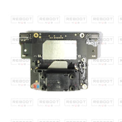 OEM-pulled DJI Air 2S GPS and IMU Module on white with Reboot Hub watermark overlay — source view 3