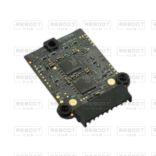 OEM-pulled DJI Air 3 ESC Board on white with Reboot Hub watermark overlay — source view 1