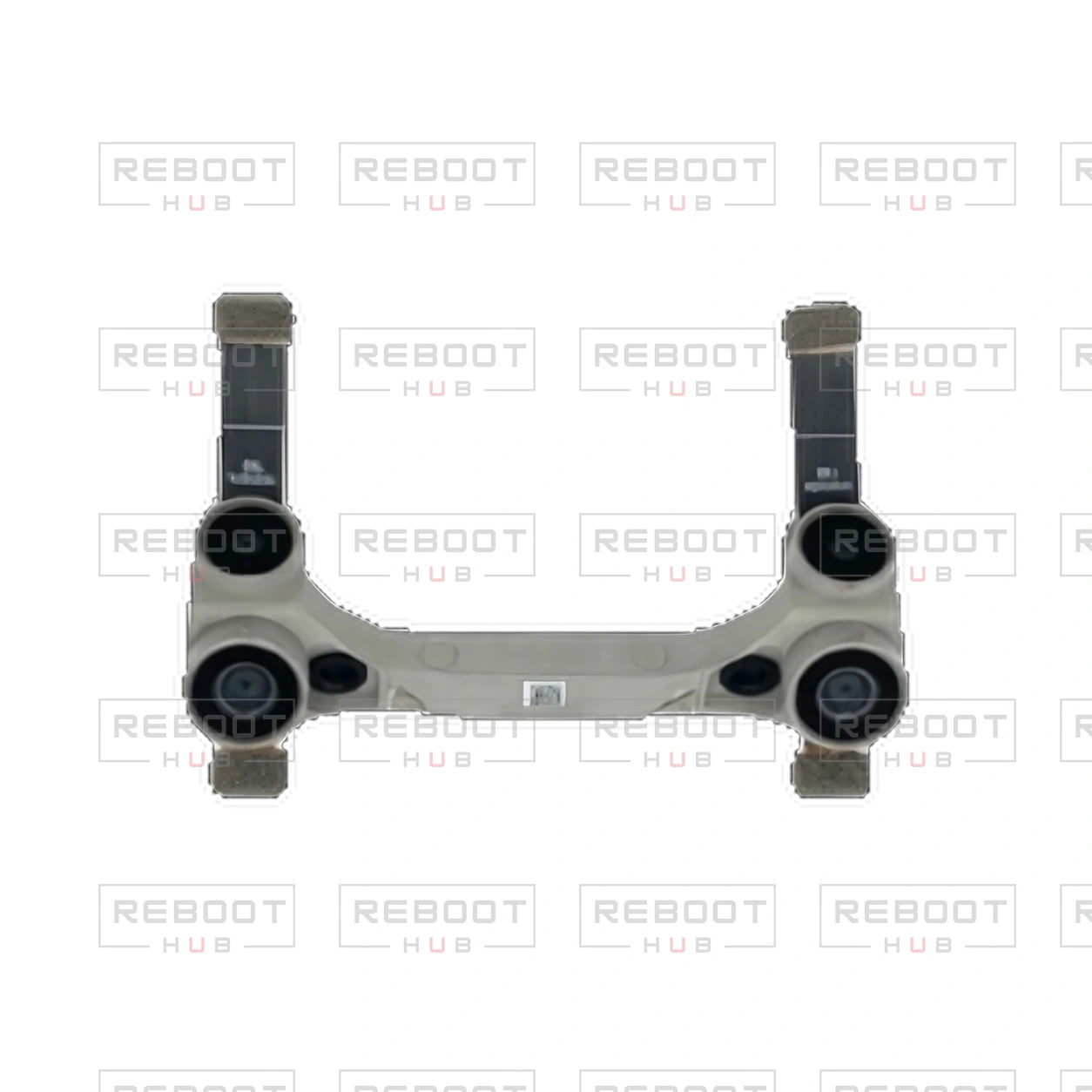 OEM-pulled DJI Air 2S Forward and Upper Vision System Module on white with Reboot Hub watermark overlay — source view 1