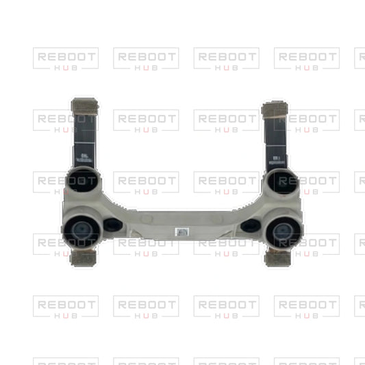 OEM-pulled DJI Air 2S Forward and Upper Vision System Module on white with Reboot Hub watermark overlay — source view 1