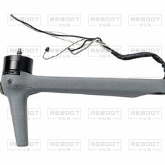 DJI Air 3 Front Arm Right close detail view on white with Reboot Hub watermark overlay