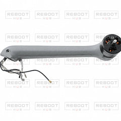 DJI Air 3 Rear Arm Right close detail view on white with Reboot Hub watermark overlay