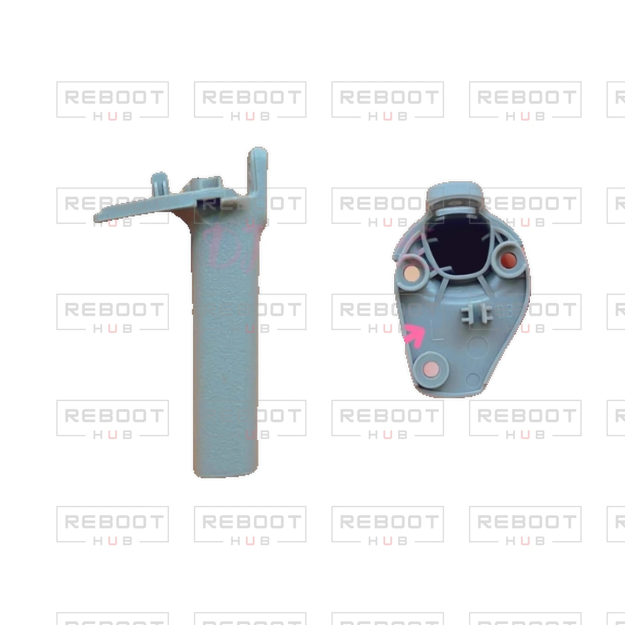 OEM-pulled DJI Mavic Air 2 Front Right Landing Gear source view 6; listing supplies the named side only