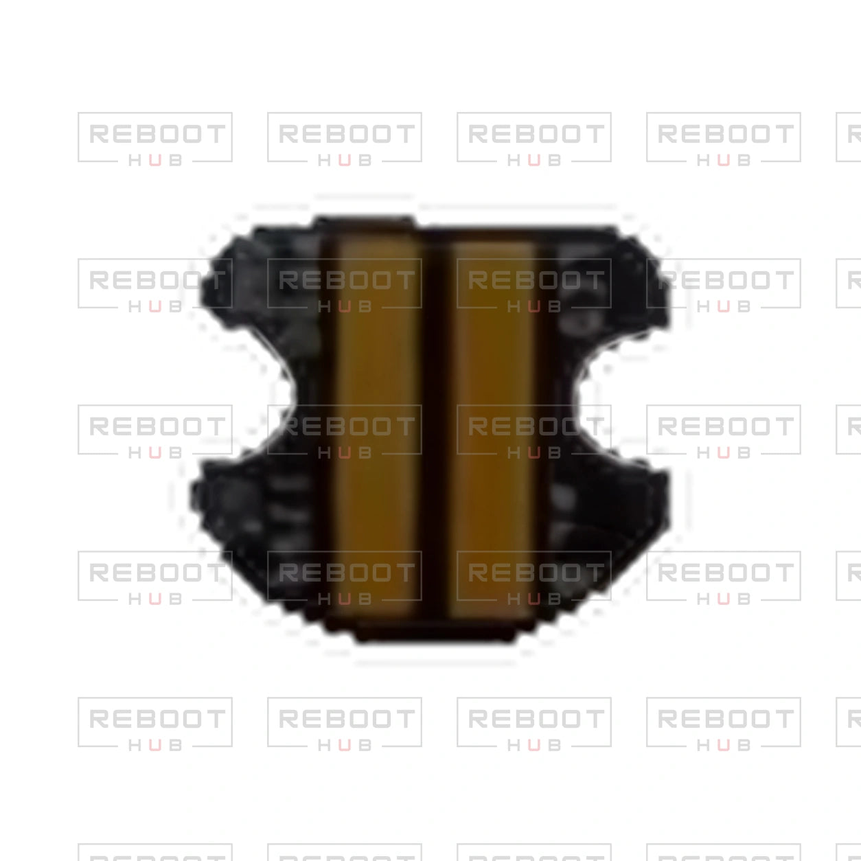 OEM-pulled DJI Mavic Air 2 Lower Cover Auxiliary Light on white with Reboot Hub watermark overlay — source view 5