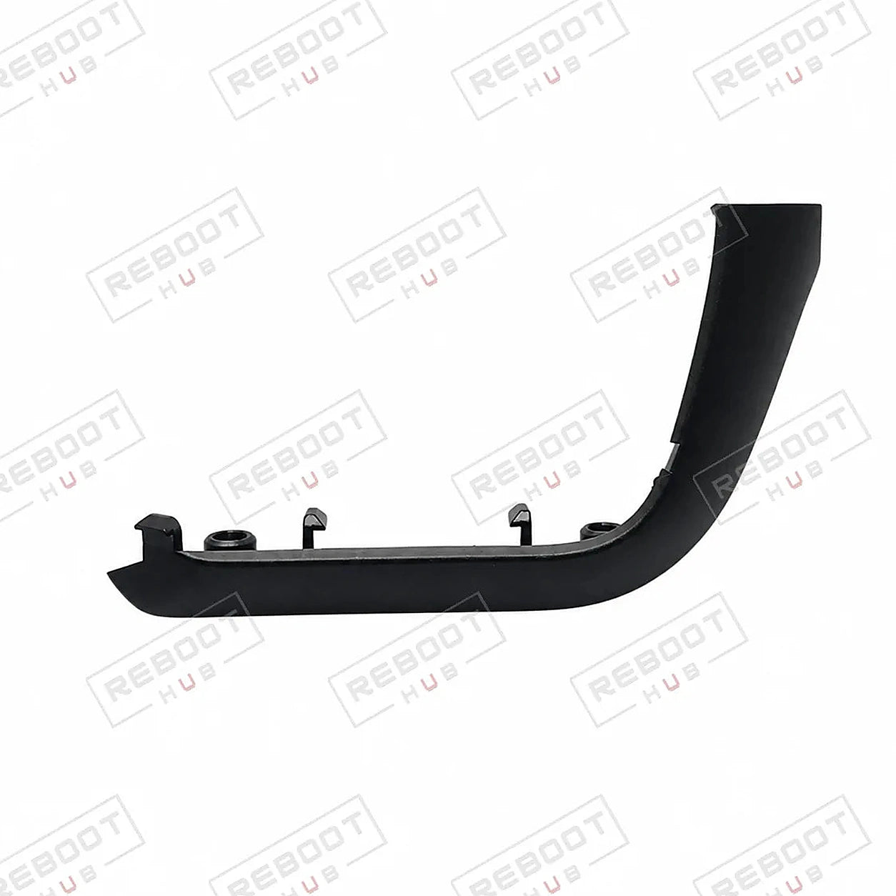 DJI Mavic Air Upper Cover (Right) (Black) close detail view on white with Reboot Hub watermark overlay