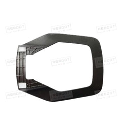 DJI Mavic Air Metallic Upper Frame close detail view on white with Reboot Hub watermark overlay