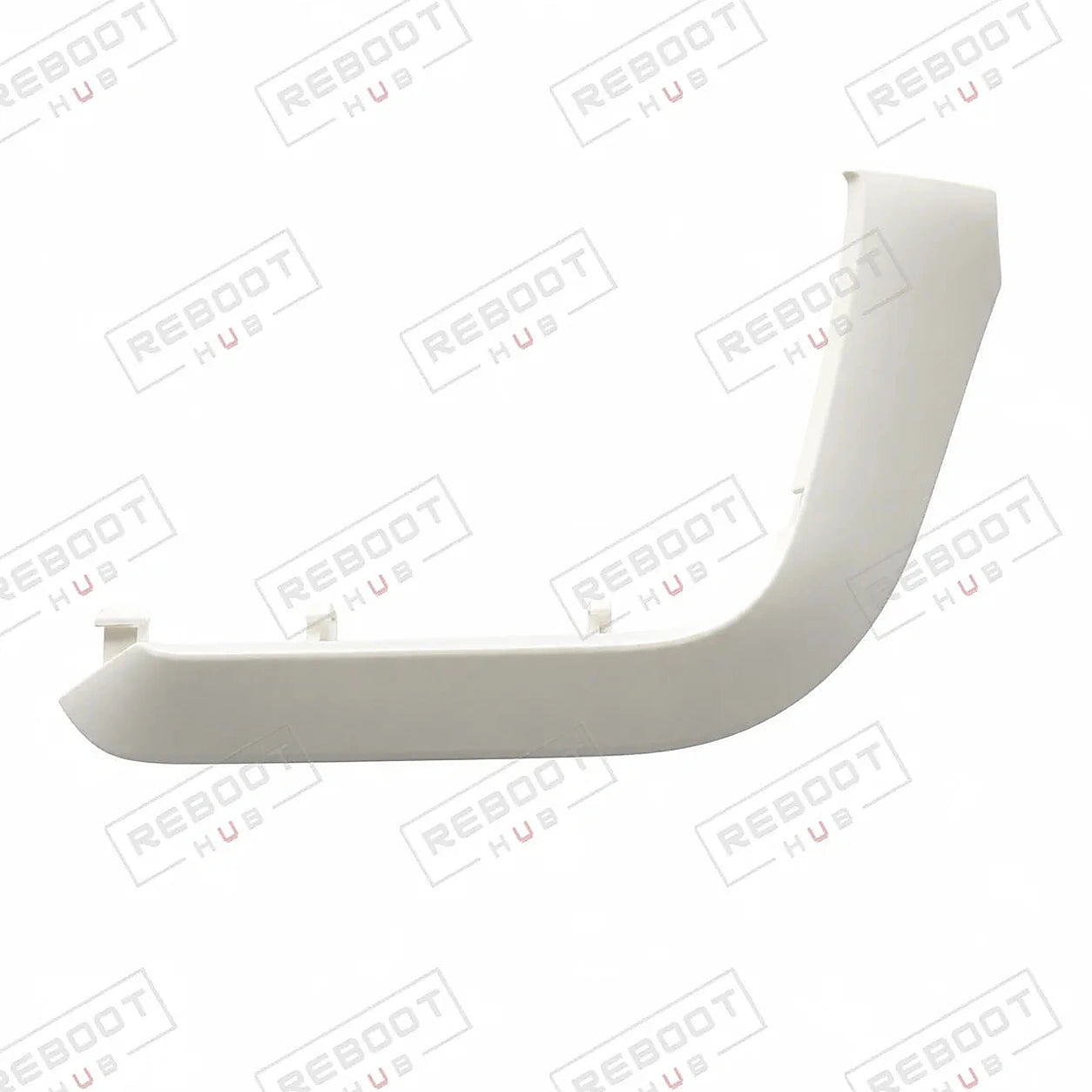 DJI Mavic Air Upper Cover (Right) (White) close detail view on white with Reboot Hub watermark overlay