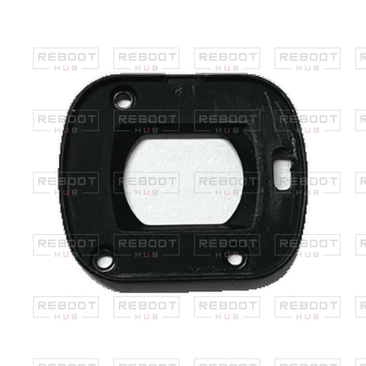 OEM-pulled DJI Air 2S Camera Lens Hood on white with Reboot Hub watermark overlay — source view 1