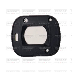OEM-pulled DJI Air 2S Camera Lens Hood on white with Reboot Hub watermark overlay — source view 3