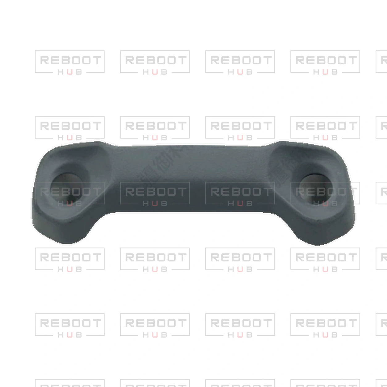 OEM-pulled DJI Mavic Air 2 Forward Vision System Cover on white with Reboot Hub watermark overlay — source view 2