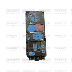 OEM-pulled DJI Air 3S Motherboard on white with Reboot Hub watermark overlay — source view 5