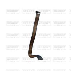 OEM-pulled DJI Mavic Air 2 Gimbal Flexible Flat Cable on white with Reboot Hub watermark overlay — source view 5