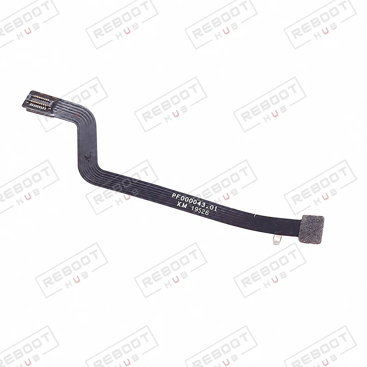 DJI Mavic Air Gimbal Flexible Flat Cable close detail view on white with Reboot Hub watermark overlay