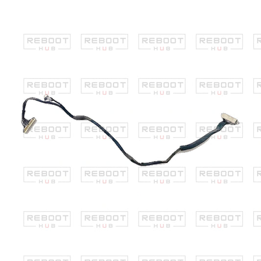 OEM-pulled DJI Air 2S Gimbal PTZ Signal Flexible Flat Cable on white with Reboot Hub watermark overlay — source view 1