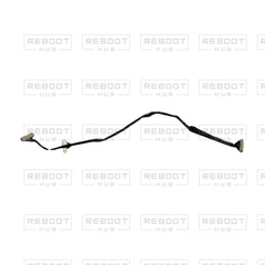 OEM-pulled DJI Air 2S Gimbal PTZ Signal Flexible Flat Cable on white with Reboot Hub watermark overlay — source view 2