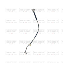 OEM-pulled DJI Air 2S Gimbal PTZ Signal Flexible Flat Cable on white with Reboot Hub watermark overlay — source view 3