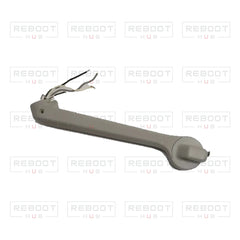 DJI Mavic Air 2 Rear Right Arm Shell close detail view on white with Reboot Hub watermark overlay
