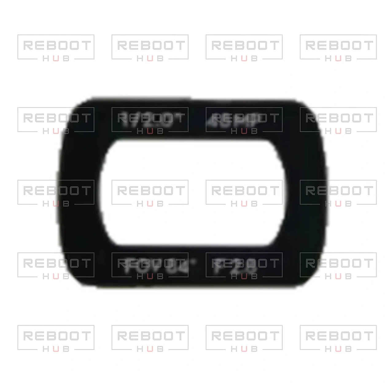 DJI Mavic Air 2 Gimbal Camera Lens Glass close detail view on white with Reboot Hub watermark overlay