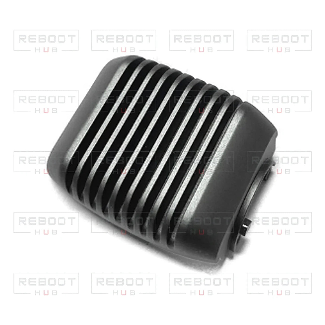 DJI Air 2S Gimbal Camera Rear Cover close detail view on white with Reboot Hub watermark overlay
