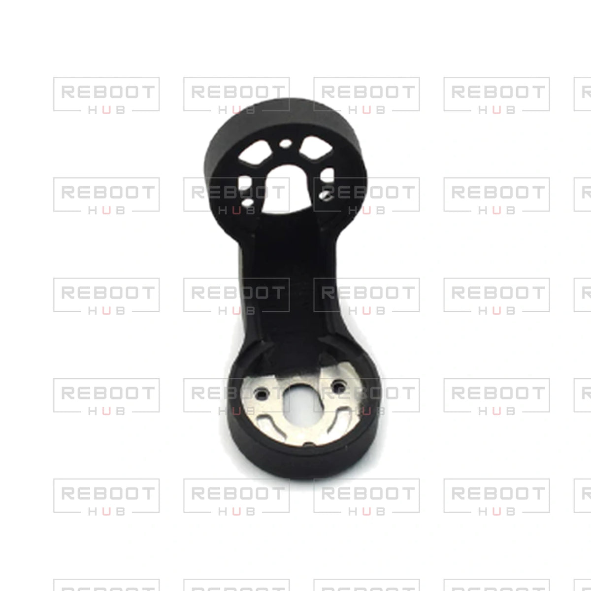 OEM-pulled DJI Air 3 Gimbal Upper Bracket on white with Reboot Hub watermark overlay — view 3
