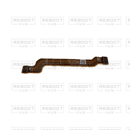 OEM-pulled DJI Air 3 Gimbal Flexible Flat Cable on white with Reboot Hub watermark overlay — view 3