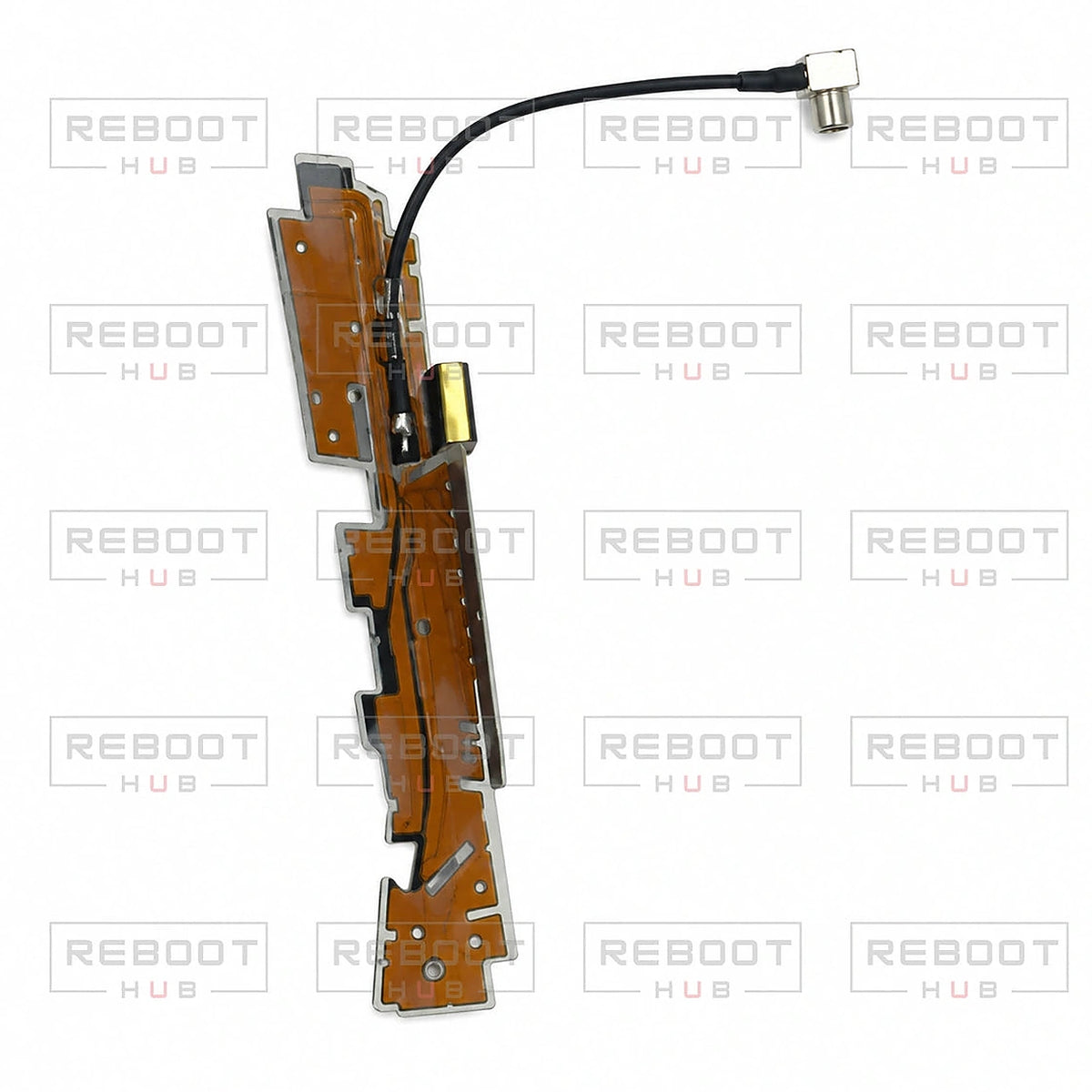 DJI Air 3 4G Antenna Right close detail view on white with Reboot Hub watermark overlay