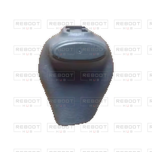 OEM-pulled DJI Air 3 Rear Landing Gear Foot Pad Left on white with Reboot Hub watermark overlay — source view 1