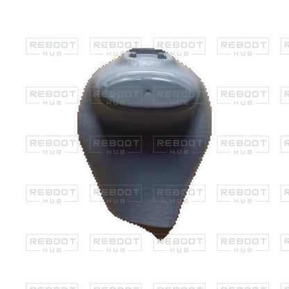 OEM-pulled DJI Air 3S Rear Landing Gear Foot Pad Right on white with Reboot Hub watermark overlay — source view 2
