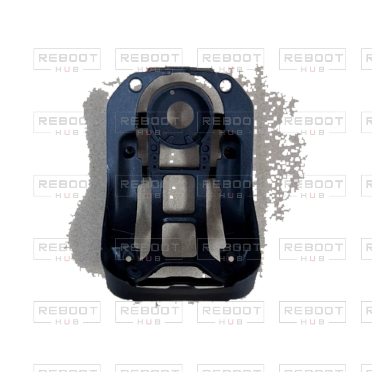OEM-pulled DJI Air 3 Gimbal Vibration Absorbing Board on white with Reboot Hub watermark overlay — view 2