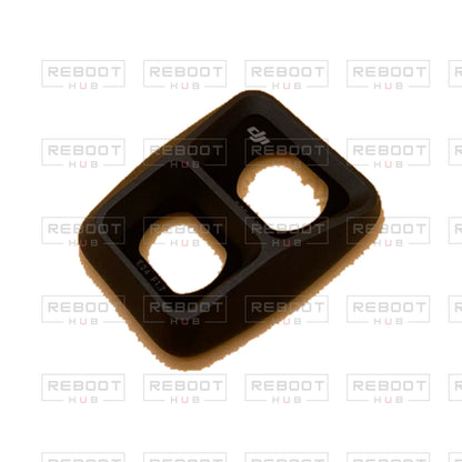 OEM-pulled DJI Air 3 Gimbal Filter Assembly with Glass on white with Reboot Hub watermark overlay — view 2