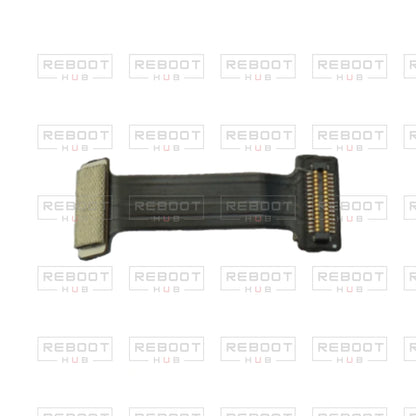 OEM-pulled DJI Air 3S ESC Flexible Flat Cable on white with Reboot Hub watermark overlay — view 3