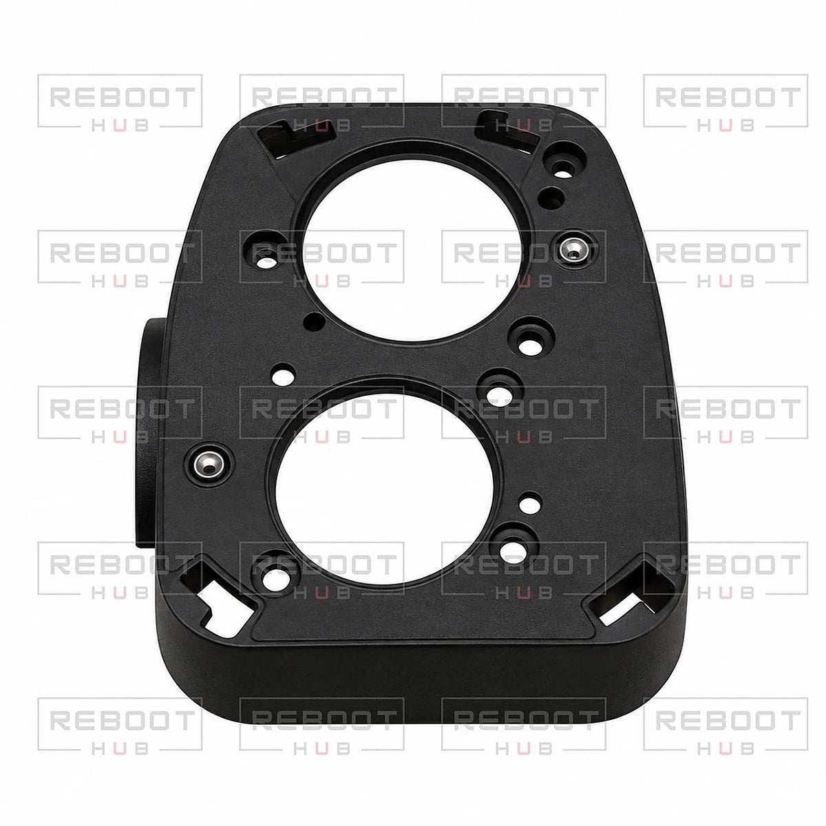 DJI Air 3 Camera Frame Front Cover close detail view on white with Reboot Hub watermark overlay
